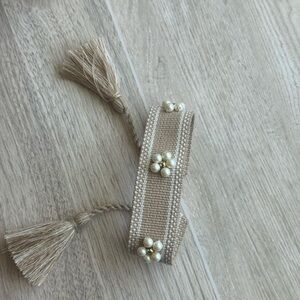 Elegant Beige band bracelet